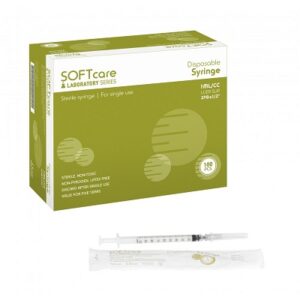 Σύριγγα Ινσουλίνης SOFT CARE 1cc με Βελόνα 27g